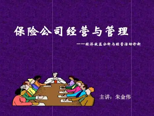 保险公司经济效益