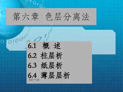 《色层分离法》PPT课件_OK