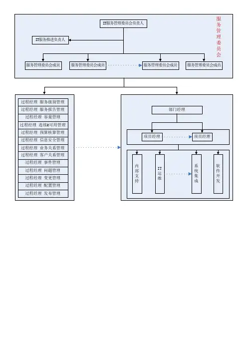 ISO20000文件-(IT服务组织)