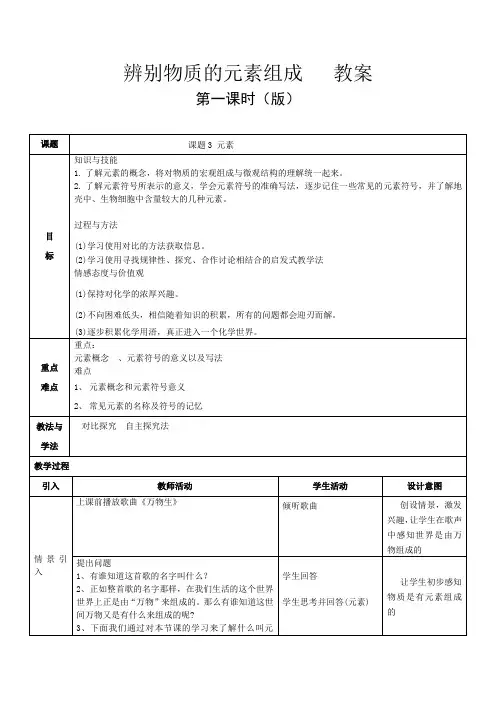 科粤新课标九年级上册初中化学《第二章 空气、物质的构成 2.4 辨别物质的元素组成》_19