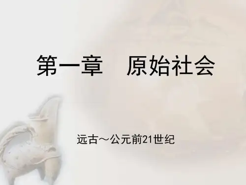 原始社会工艺品