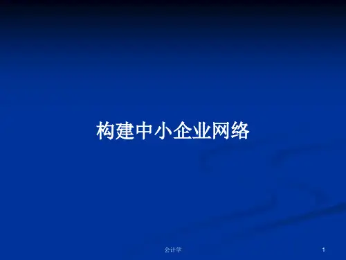 构建中小企业网络PPT学习教案