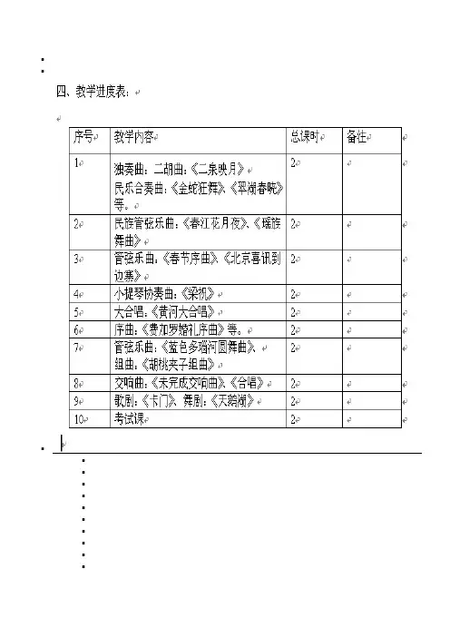 中国音乐作品赏析