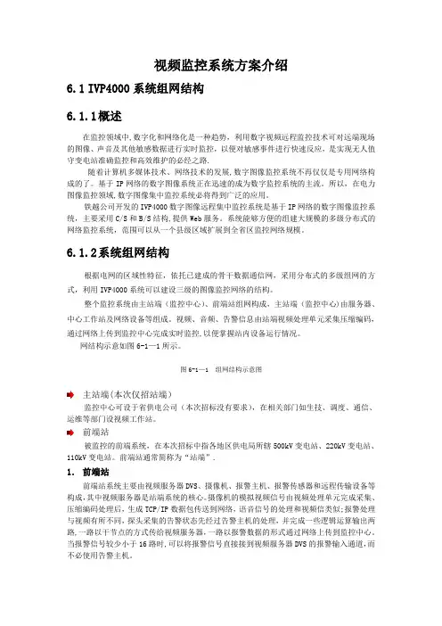 变电站视频监控系统方案介绍