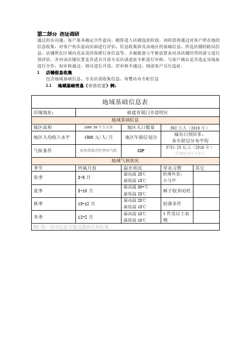 开业手册-——精选推荐