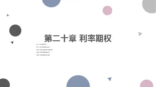 《金融衍生品》课件_第20章_利率期权
