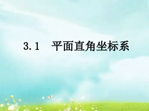 平面直角坐标系课件