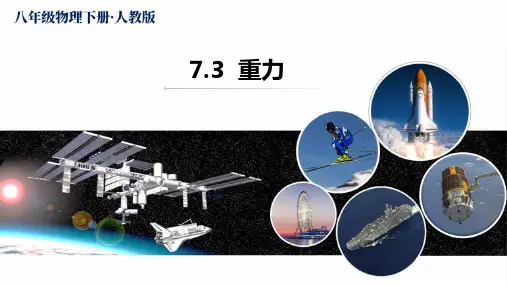 重力人教版物理八年级下册2