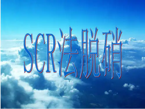 SCR法脱硝 ppt课件