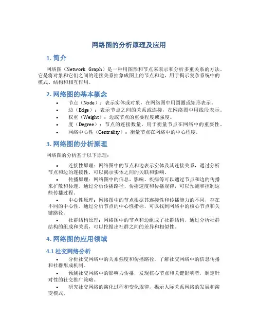 网络图的分析原理及应用