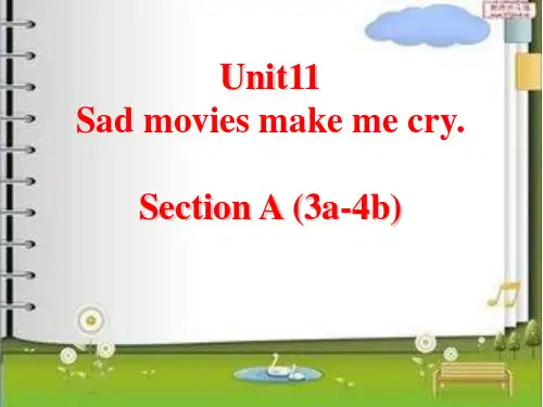新目标九年级英语Unit11 SectionA(3a-4b)