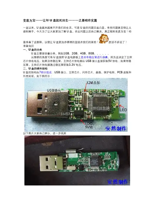 整理版 U盘修复 优盘修复 坏U盘起死回生--1 2 3集全