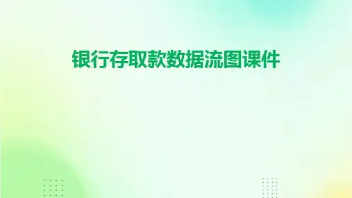 银行存取款数据流图课件