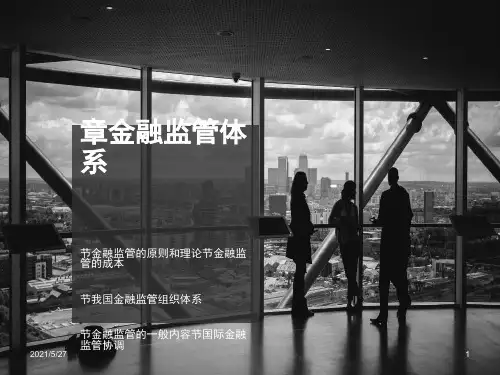 金融监管体系【优质PPT】