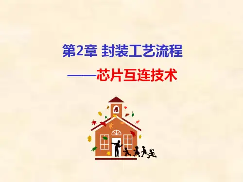 集成电路芯片封装第2章-芯片互连技术