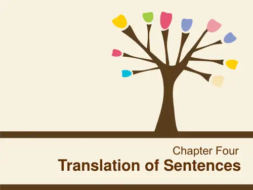 Translation of Sentences