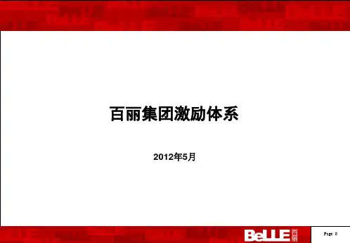 新百丽-激励体系