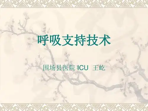 呼吸支持技术