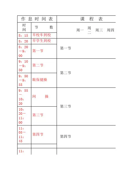 三表