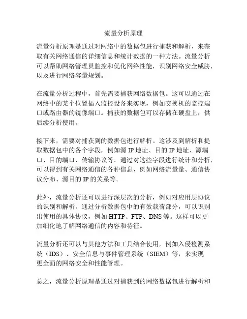 流量分析原理