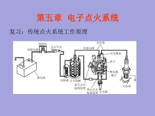 汽车电子点火系统结构与原理