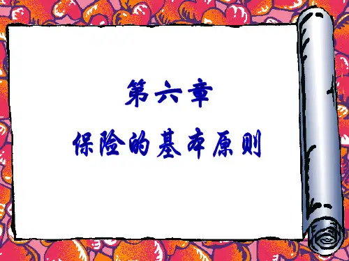 保险学第6章