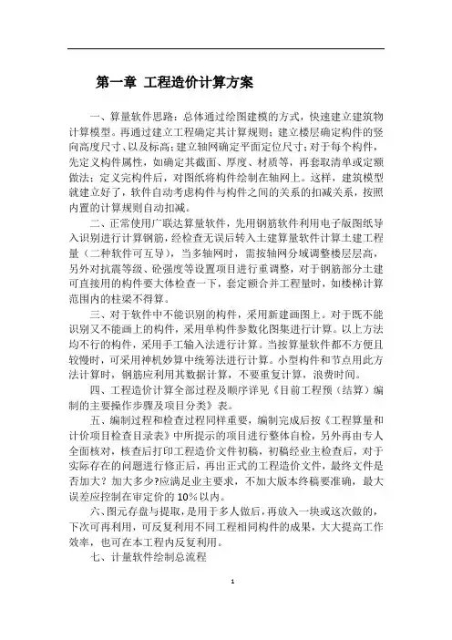 广联达算量软件操作步骤详解