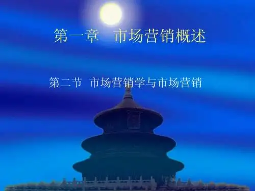 市场营销学