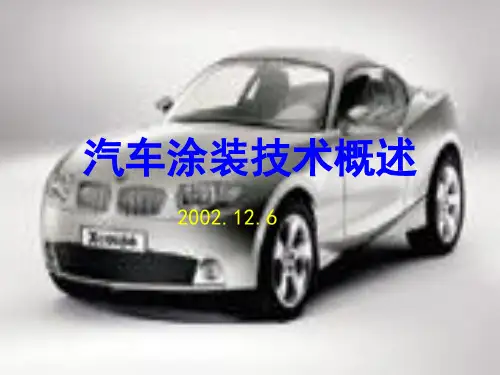 汽车涂装技术概述