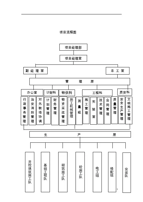 项目流程图