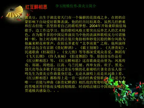 《李玉刚模仿秀》黄炎豆PPT模式