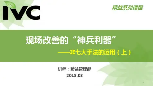 精益人才培养系列教材PPT幻灯片课件