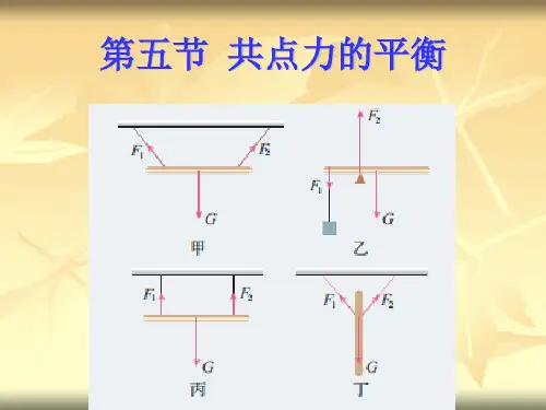 共点力的平衡ppt课件