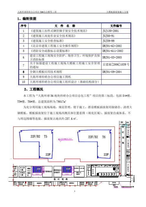 大模板插
