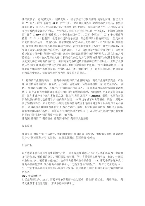 法国波尔多-GTT 旅游葡萄小镇