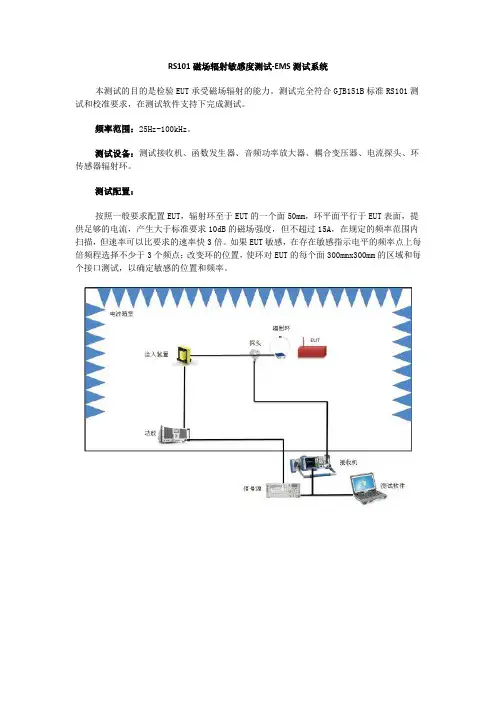 RS101磁场辐射敏感度测试-EMS测试系统