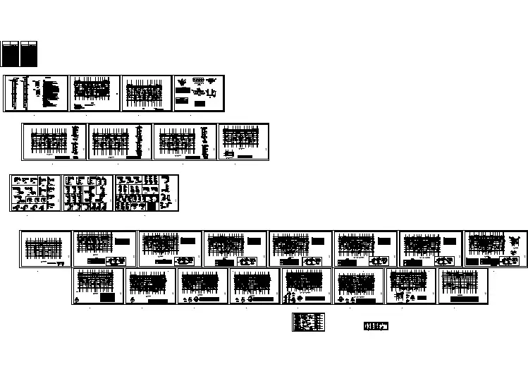 某地10层小高层住宅钢筋混凝土剪力墙全套结构施工图