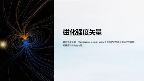 (医学影像物理学)14磁化强度矢量