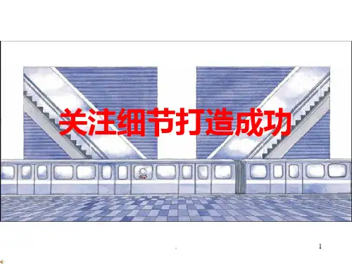 演讲用幻灯片《细节决定成败》PPT课件