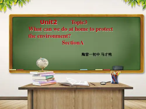 仁爱版九年级上册英语课件： Unit 2 Topic 3 Section A