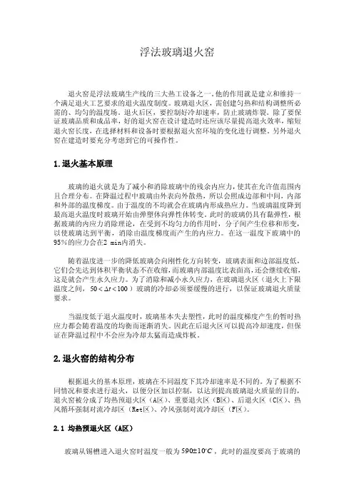浮法玻璃退火窑