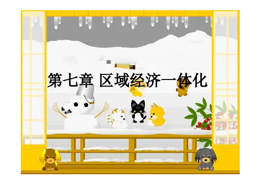 区域经济一体化