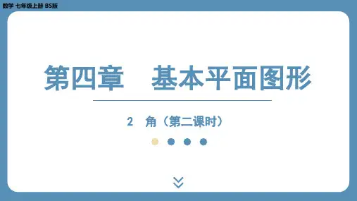 角(第二课时)(共25张PPT)