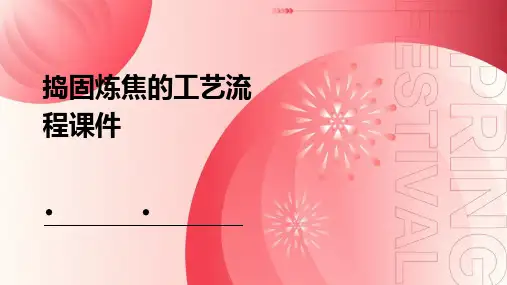 捣固炼焦的工艺流程课件