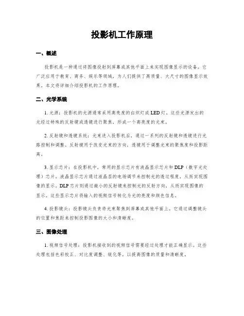 投影机工作原理