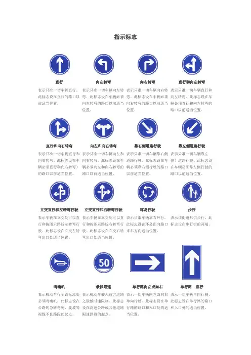 交通标志识别