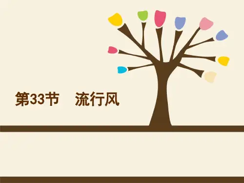 人音版高中音乐必修高一下第三十三节：流行风教学课件 (共14张PPT)