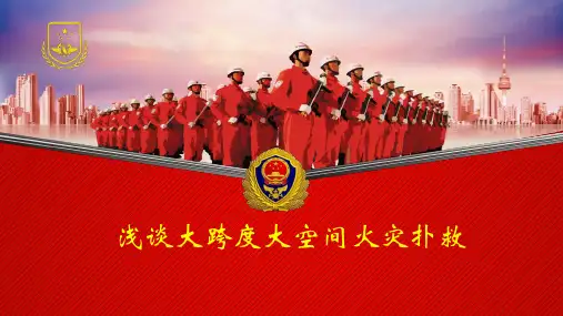 大跨度大空间火灾扑救