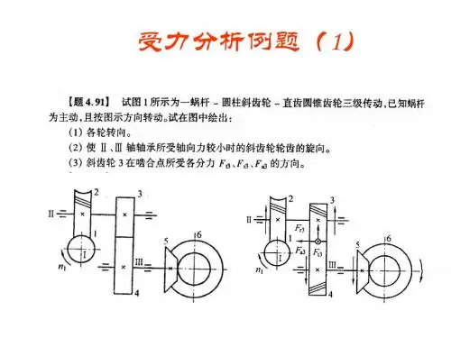 机械设计期末总复习