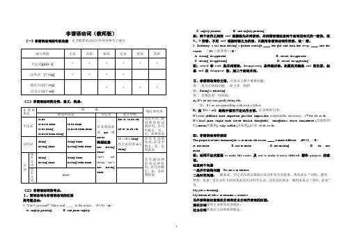 非谓语动词(教师版)